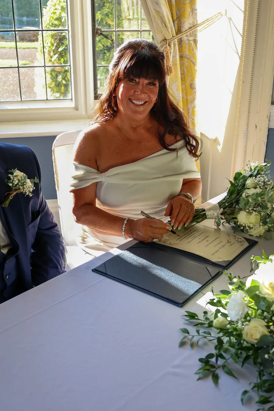 Sealing forever with a signature – the official start of a beautiful journey together.